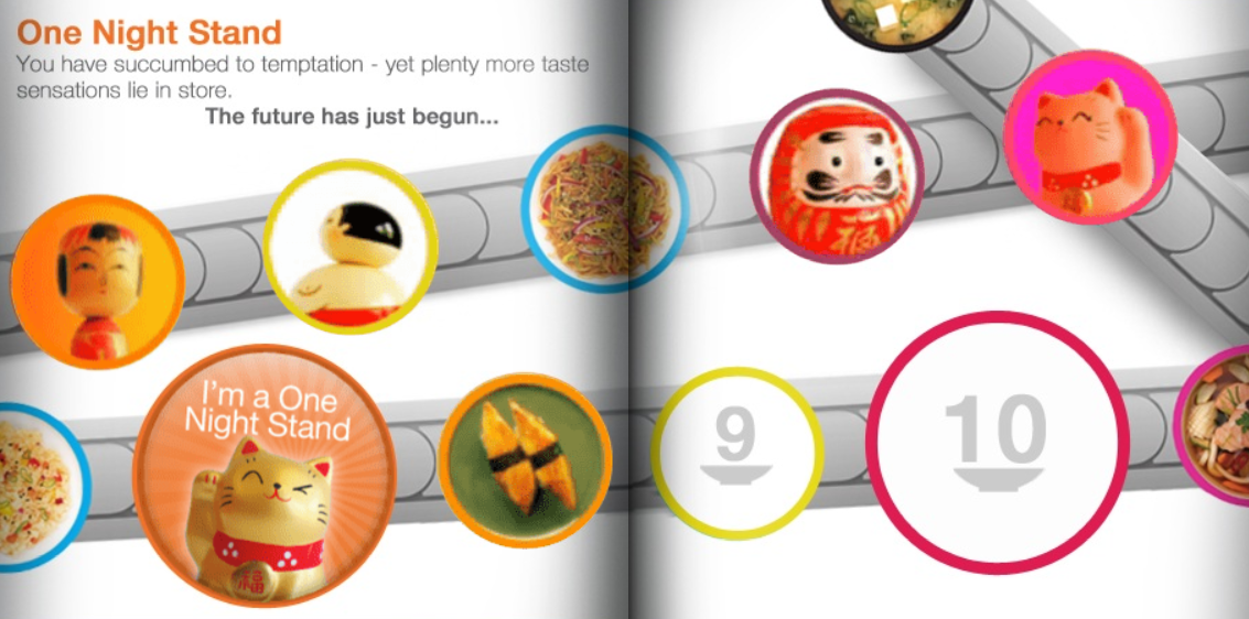 Loyalty card collecting experience