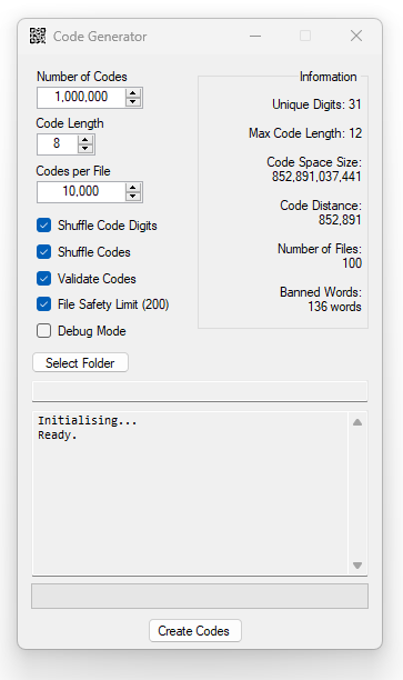 Promo Codes platform UI