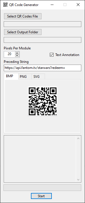 QR Code Generator tool